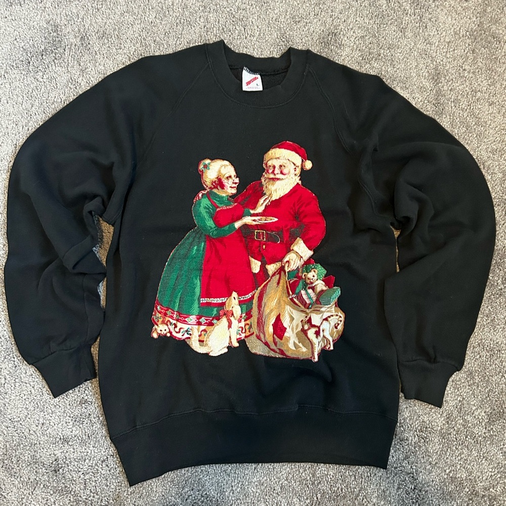 Vintage 1990s Christmas Crewneck Sweatshirt